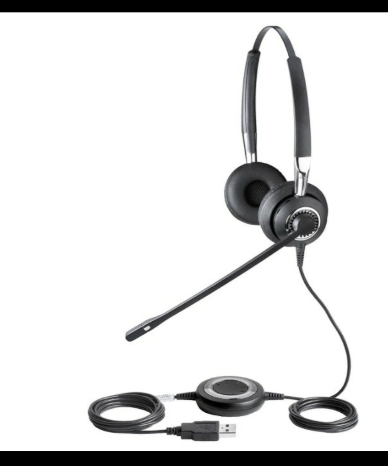 Jabra BIZ 2400 USB UC Duo Corded Headset