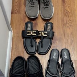 4 Pairs Of Shoes - Two Women, Two Men