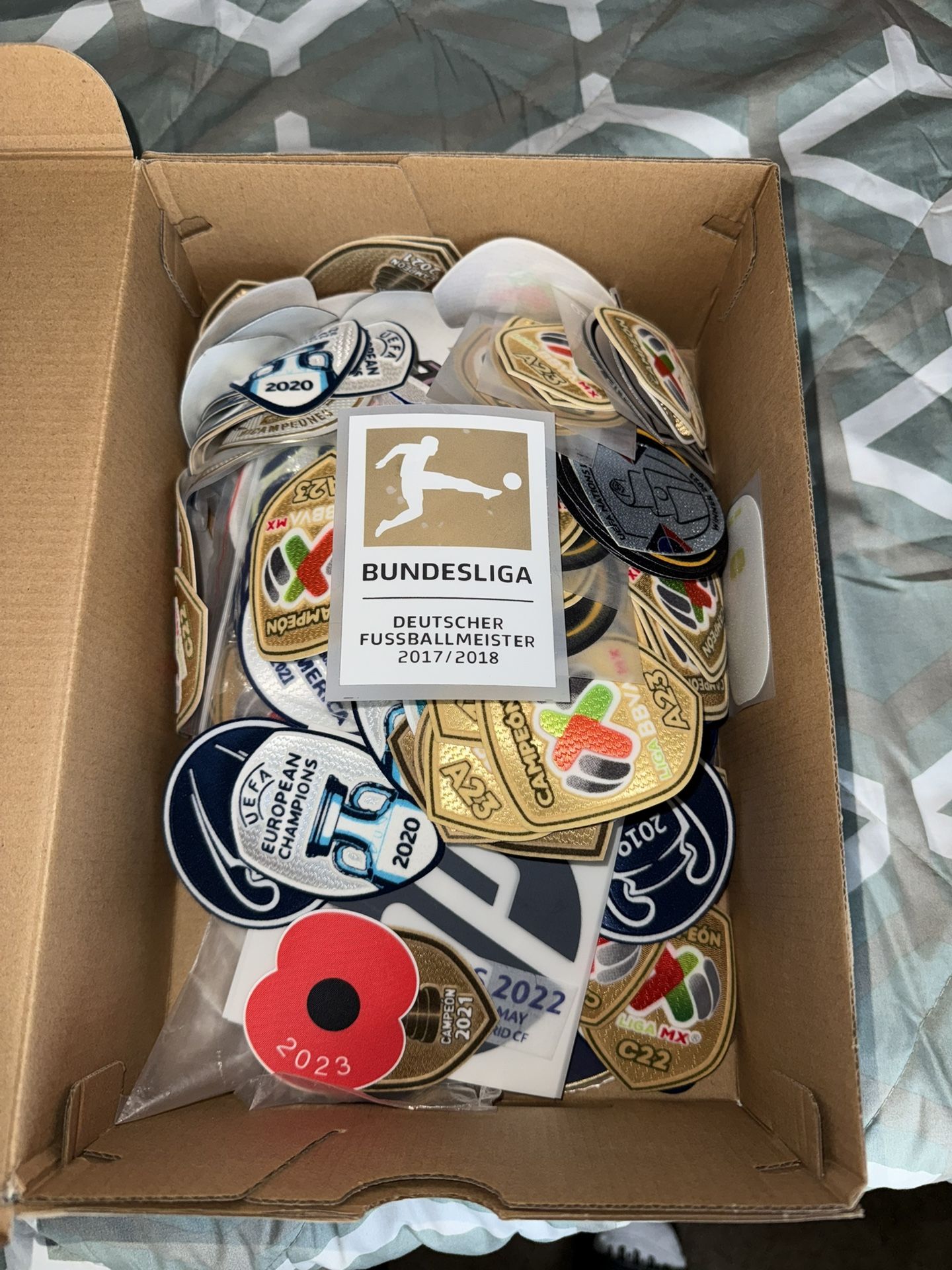 Mix Of Soccer Patches