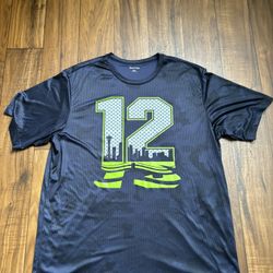 Seattle Seahawks Home Of The 12th Man Camo Dri Fit * Size 2XL