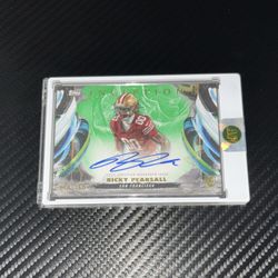 2024 Topps Inception Ricky Pearsall Rookie Auto Variation Green (RC) 70/150 #RAV-RP