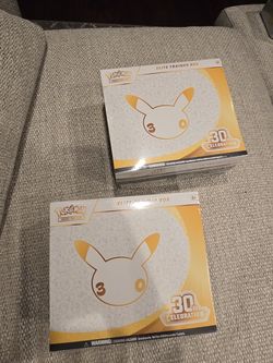 2x Pokemon 30th Celebration ETBs *SEALED*