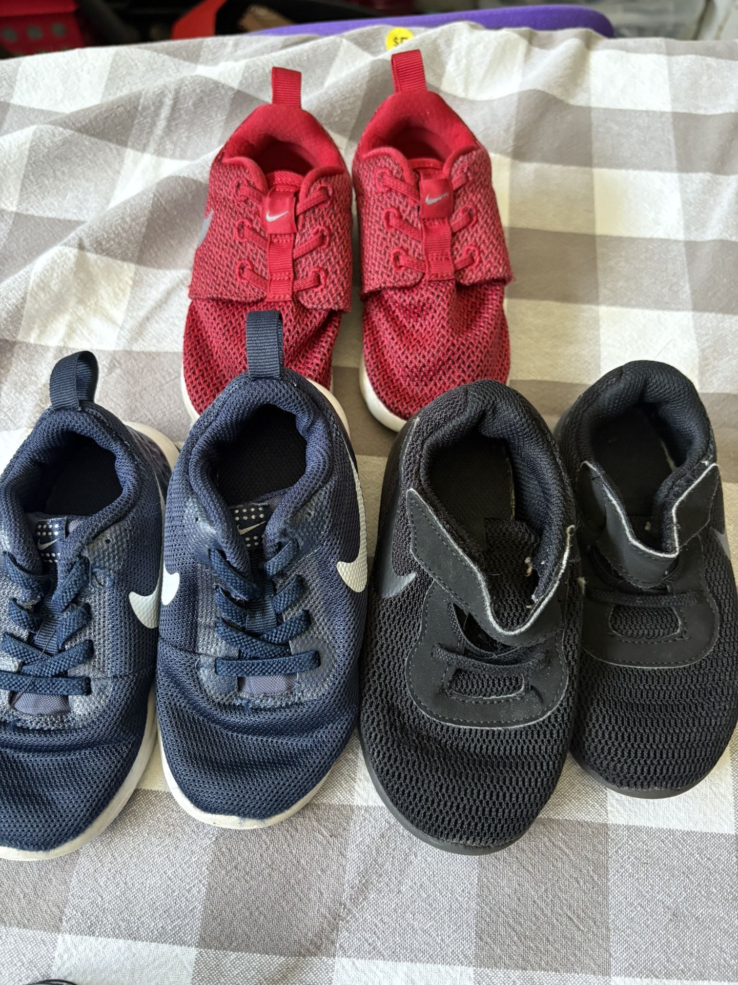 Size 8 Nike Toddler Boy Sneakers Shoes $10 Each