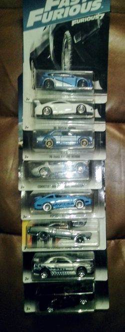 Hot Wheels 1-8 Fast And Furious 