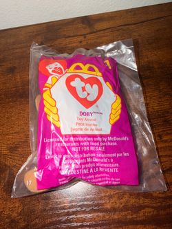 Ty Vintage Beanie Baby| DOBY McDonald’s 1998 Collectible