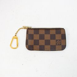 Louis Vuitton Pochette Des Damier Ebene Key Pouch