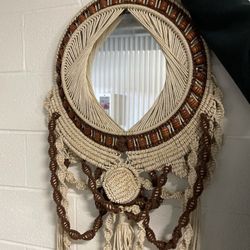 Vintage Handmade Mirror
