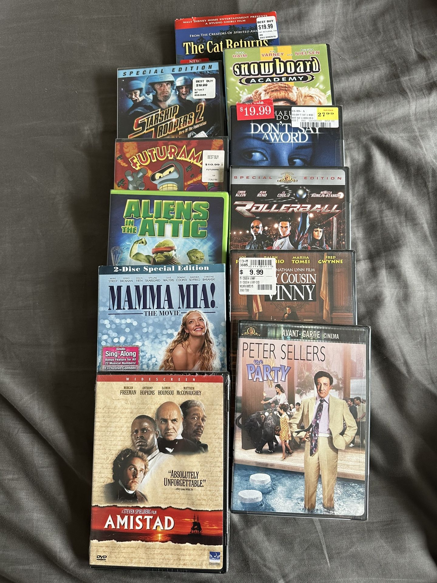 Lot Of 11 Sealed Brand New DVDs See Pictures