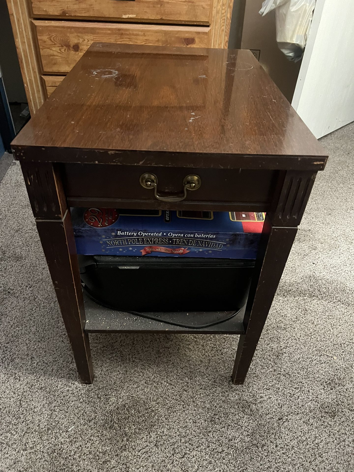 End Table With Drawer