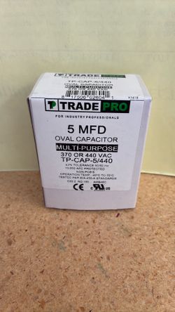 Air Conditioner Oval Capacitor 370 or 440. TR-Cap-5/440