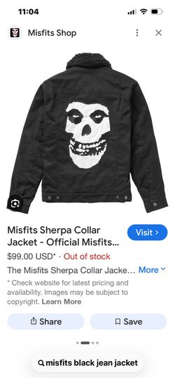Misfits men’s jacket $40