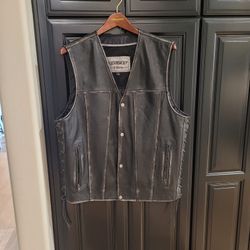 Men's Motorcycle/Biker Vest