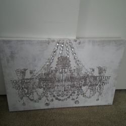 Diamond Chandelier Painting