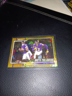 Topps 2026 Baltimore Quoth The Ravens 18/50
