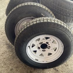 205/75/15 Trailer Wheels And Tires 