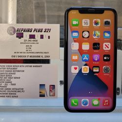 Unlocked Black iPhone 11 256gb