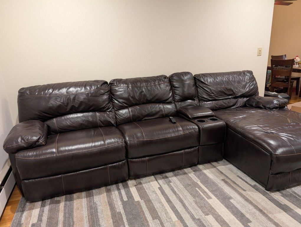 Leather Couch