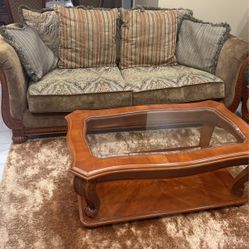 Sofa Love Seat Table And 2 End Table