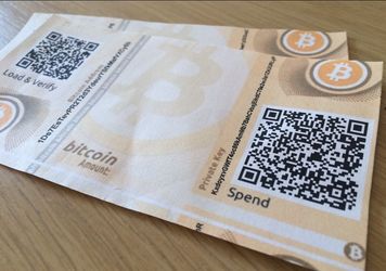 Bitcoin paper wallet