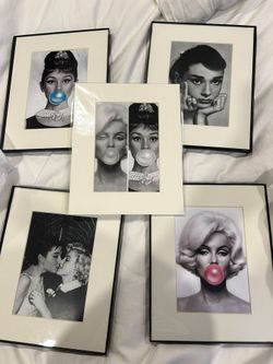 5 Pictures In Frames 