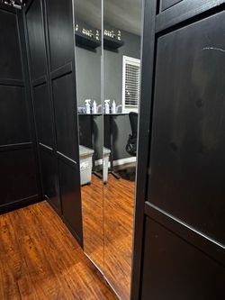 IKEA PAX Wardrobe with Mirror Doors