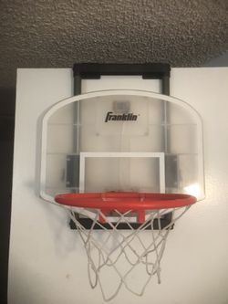 Franklin InDoor Basketball Backboard And 10 Inch Hoop