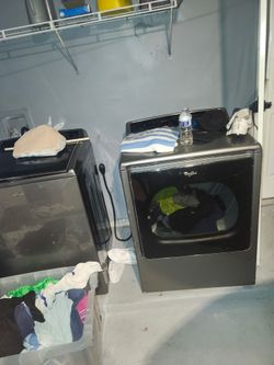 Washer and dryer