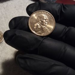 Unique US Coin.RARE(2011)"D"SACAGAWEA Native Golden Dollar.W,Error.