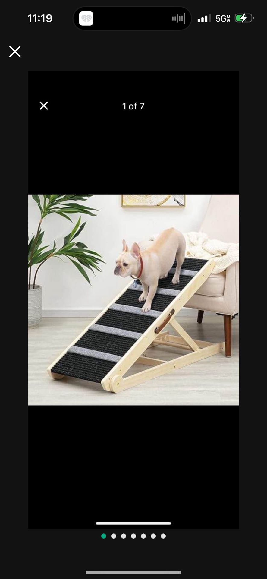 SweetBin Dog Ramp For Bed - Car Ramp For Dog - 39" Long Adjustable 16"-26" Dog Ramps For Small Dogs Large Dogs - Dog Ramp For Couch, Bed Or Sofa, Fold