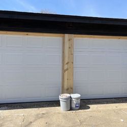 New single garage door