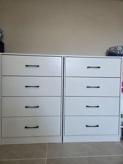 Two Mainstays dresser