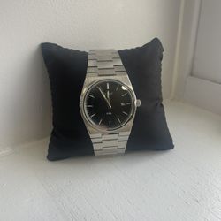 TISSOT PRX 40MM STAINLESS STEEL BLACK DIAL MEN'S WATCH T137.410.11.051.00