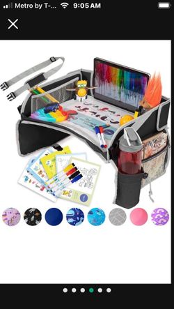 Pillar I Kids Travel Tray for Car - Car Seat Tray for Kids Travel, Car Trays for Kids Roadtrip ...