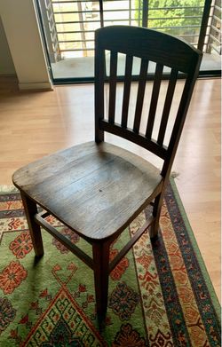 wood shaker chair