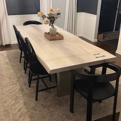 Crate and Barrel Dining Room Table