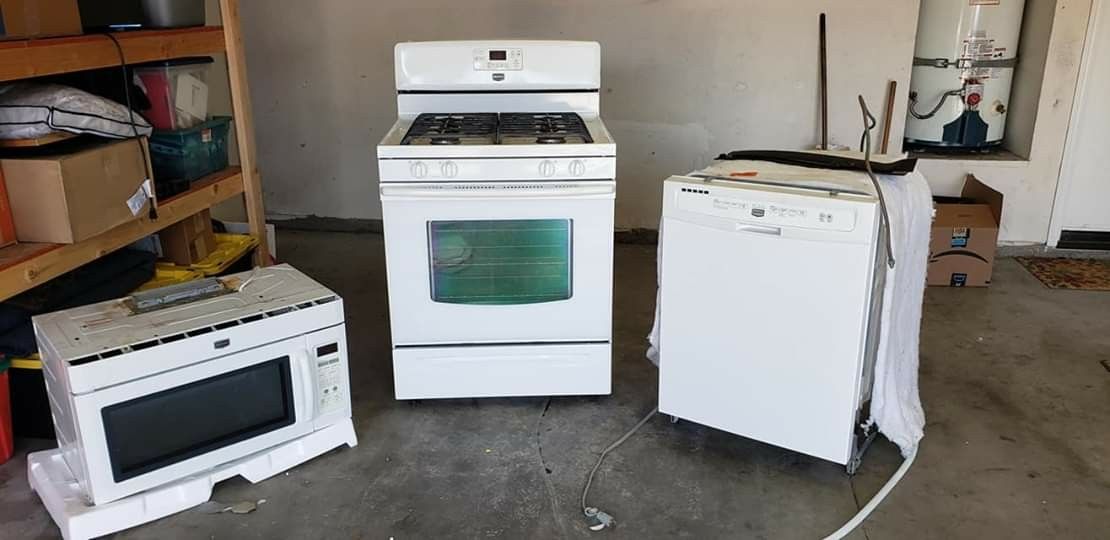 May tag dishwasher and microwave both for 80