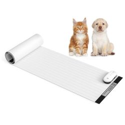 Pet Shock Mat - 60”x12” Pet Training Mat for Cats & Dogs,
