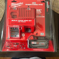 Milwaukee M18 Xc5.0 Battery And Charger 49-59-1850