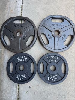 Olympic weight set 140 lbs