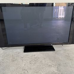 Modern Black TV Stand / Media Console – 5.3 ft Wide