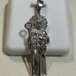 San Judas Pendant 925