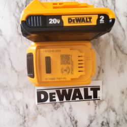DeWalt 20V Dos Pilas 2.0 Ah NUEVAS!!! DeWalt 20V Two Battery 2.0 Ah NEW!!! 