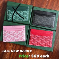 Card Holders And Wallets 