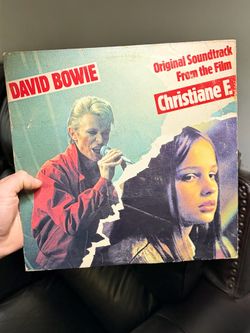 Wow 🤯!! David Bowie Christiane F. Original Soundtrack Vintage Vinyl LP !