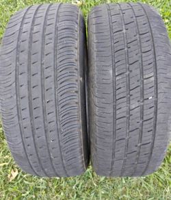 (TWO) TIRES - P225 50 18