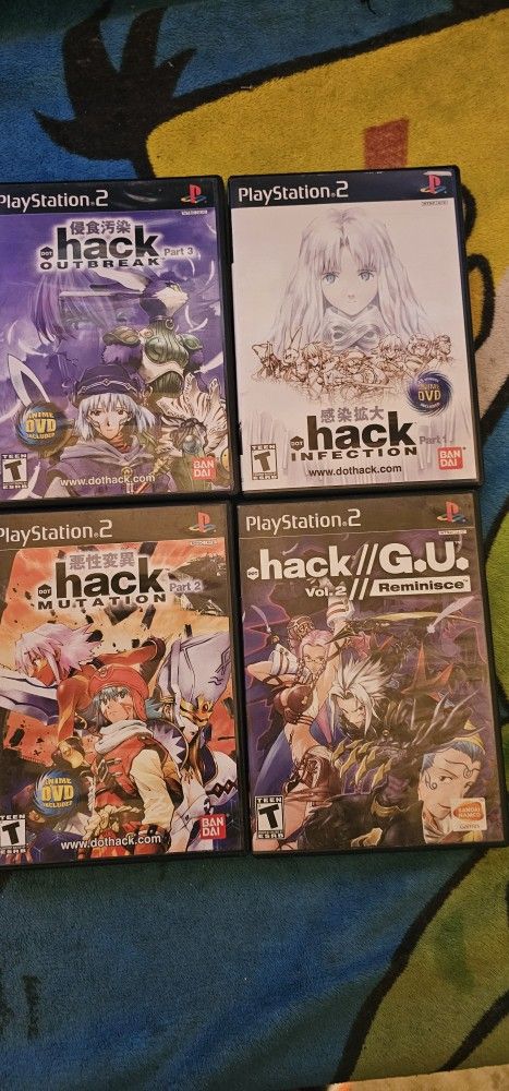 Dot. Hack Games For Playstation 2
