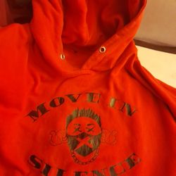 XXL Move In Silence Red Sweatshirt 