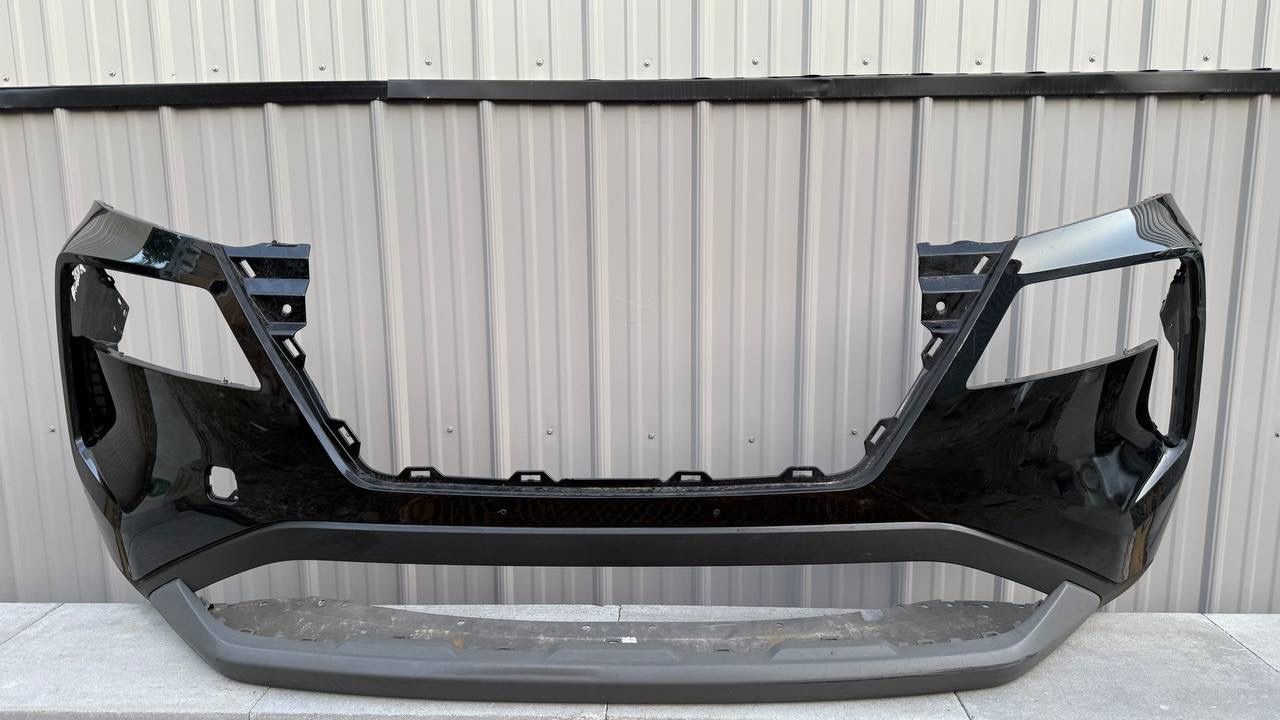 NISSAN ROGUE FRONT BUMPER ORIGINAL DAMAGED DRIVER SIDE 2020 2021 2022 2023 2024