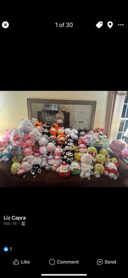 Thousands of Squishmallows Ufs! BST in SoCal ♥️ ALL MINT NEW W Mint TAGS! will allow shipping or local pickup