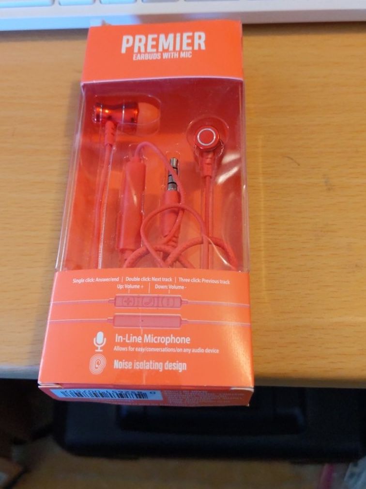 Premier Earbuds With MIC